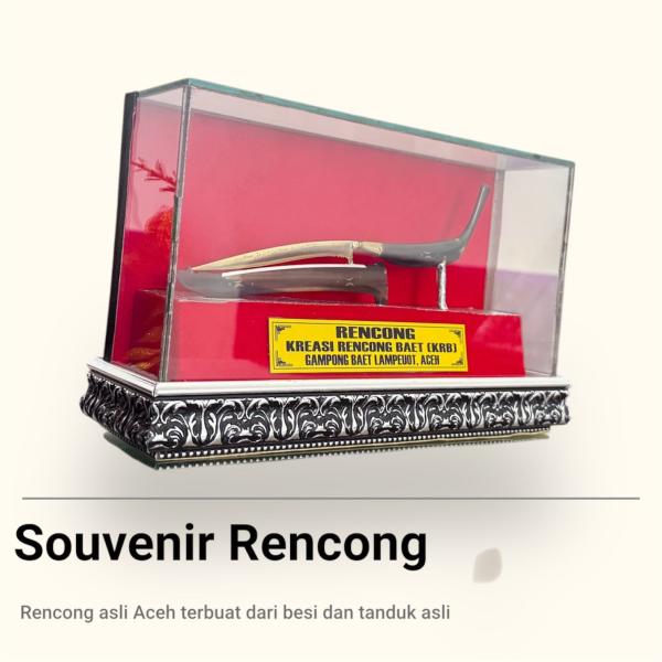 Souvenir Rencong Khas Aceh (Pajangan)
